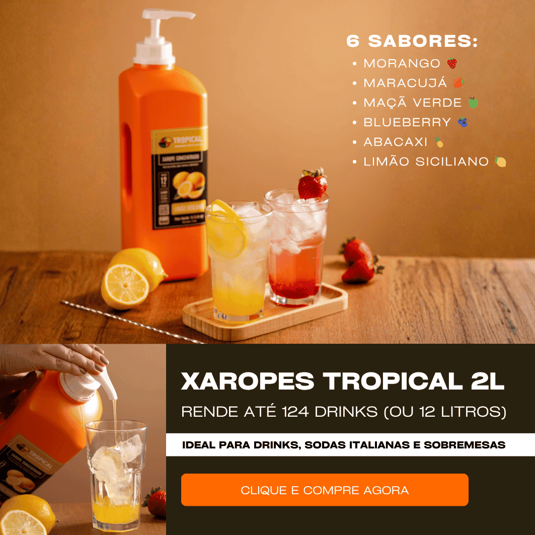 NOVOS XAROPES TROPICAL 2L NOVOS XAROPES TROPICAL 2L