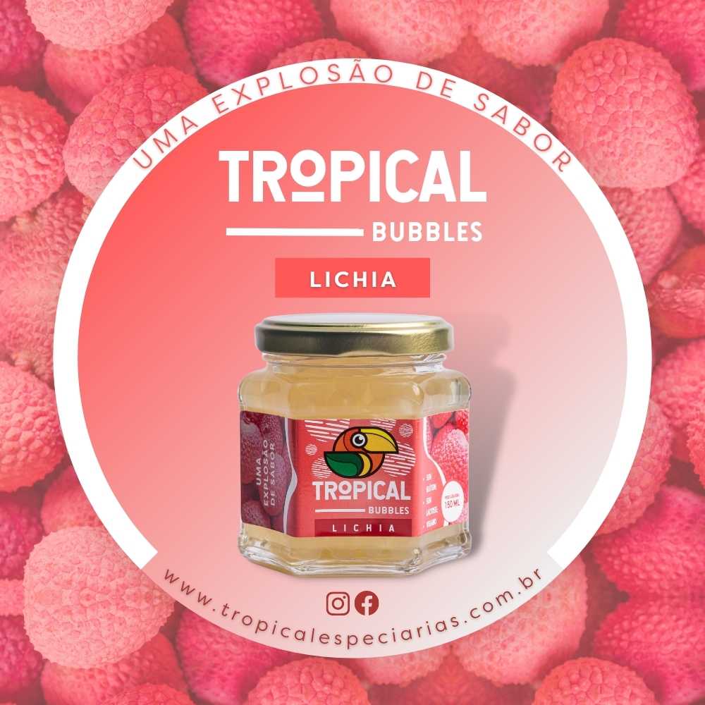 Tropical Bubbles – Morango – Tropical Especiarias