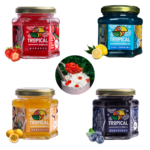 [KIT] 4 Tropical Bubbles (Morango, Maracujá, Blue Lemonade e Blueberry)