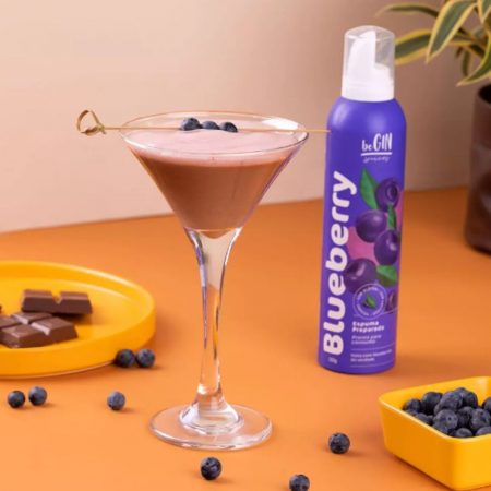 Espuma de Blueberry para Drinks 3