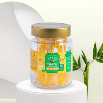 [POTE] Pirulitos de Cristal - Mel com Limão (contém 12 unidades)