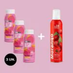 Kit com 3 Preparados de Morango + 1 Espuma de Morango (BEGIN)