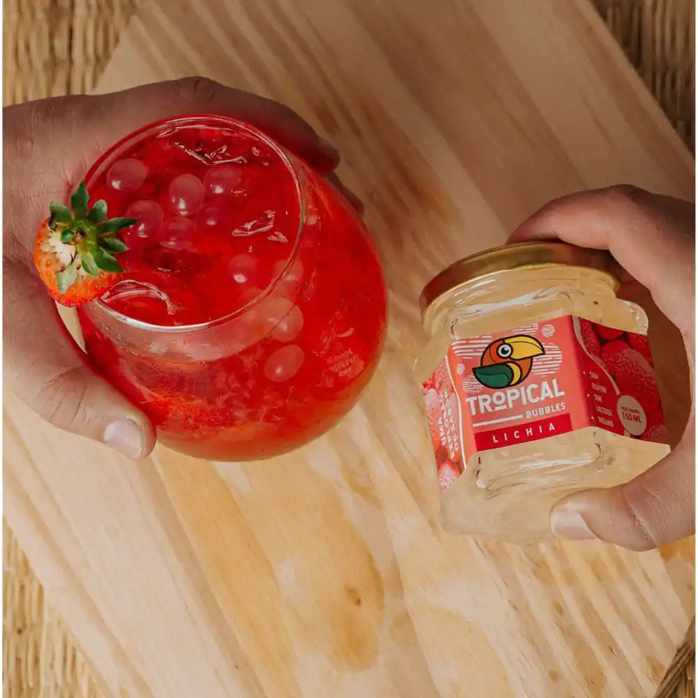 tropical bubbles 150ml - lichia 2