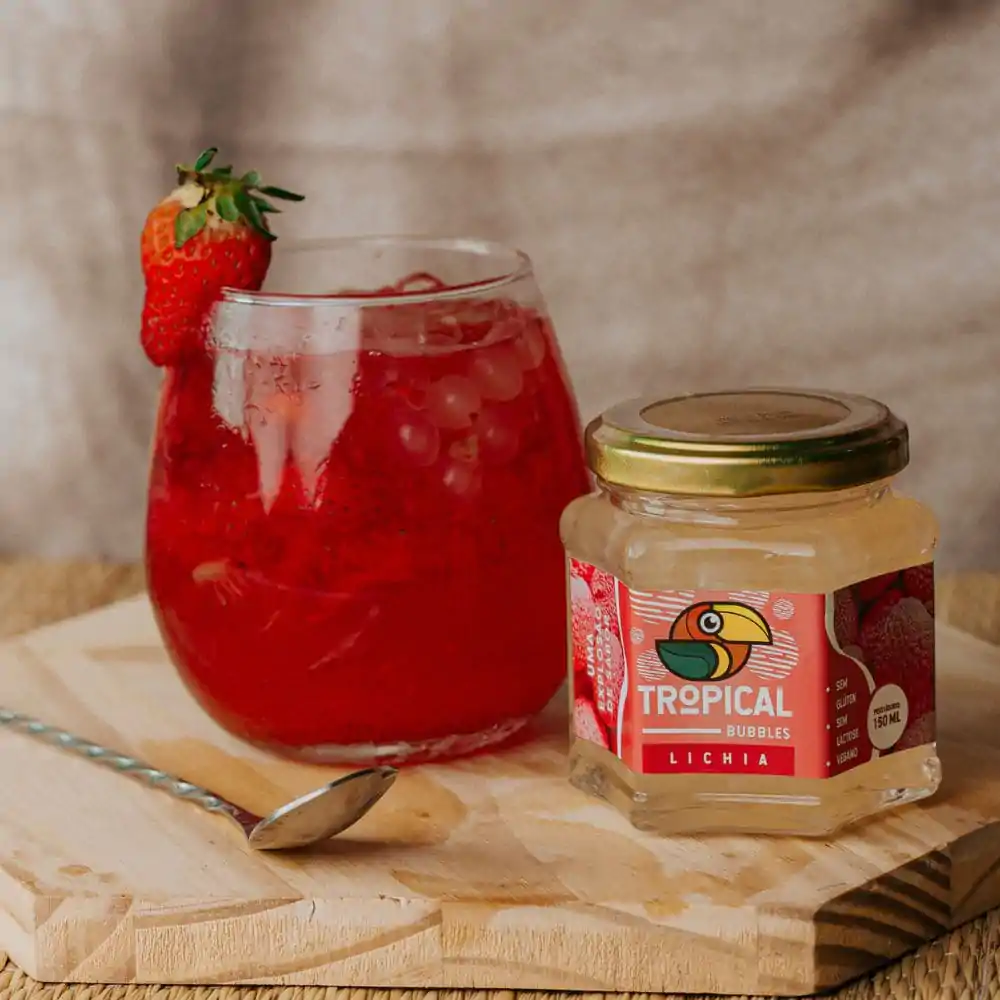 tropical bubbles 150ml - lichia 3