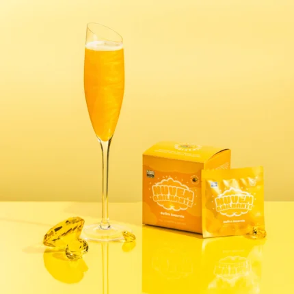 art of sucre - glitter drink