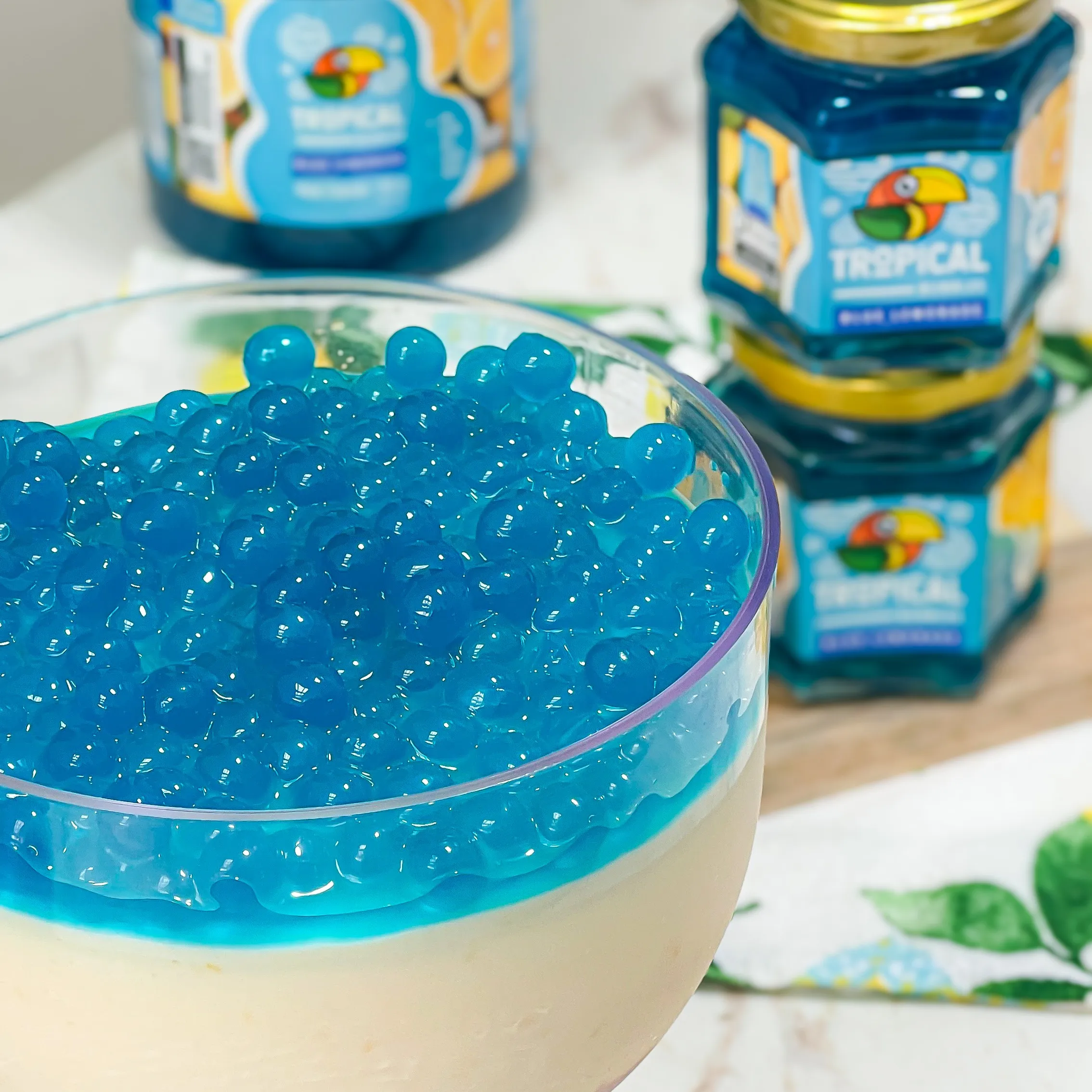 Tropical Bubbles em drink lifestyle