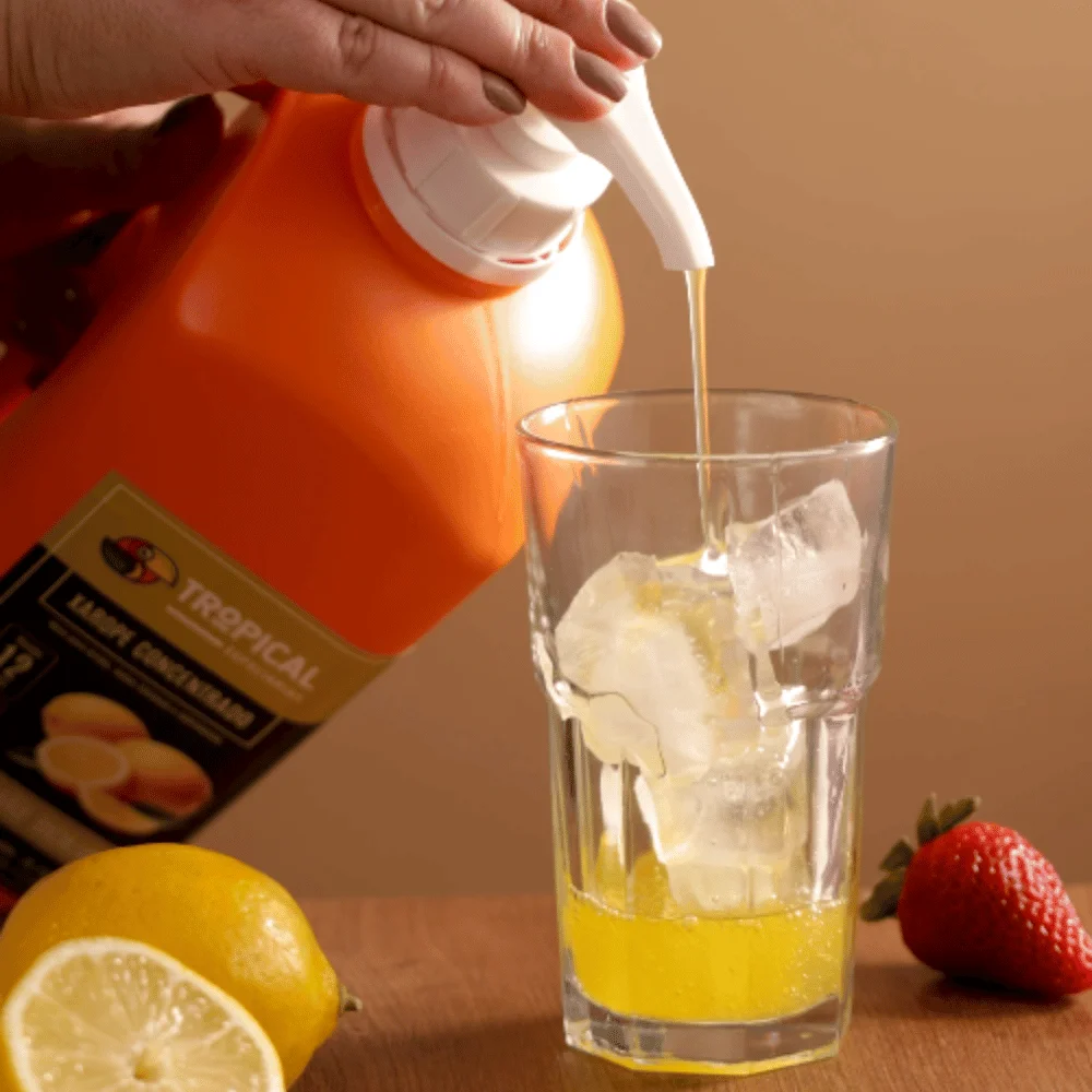 xarope tropical 2l drink limao siciliano 2 com dosador